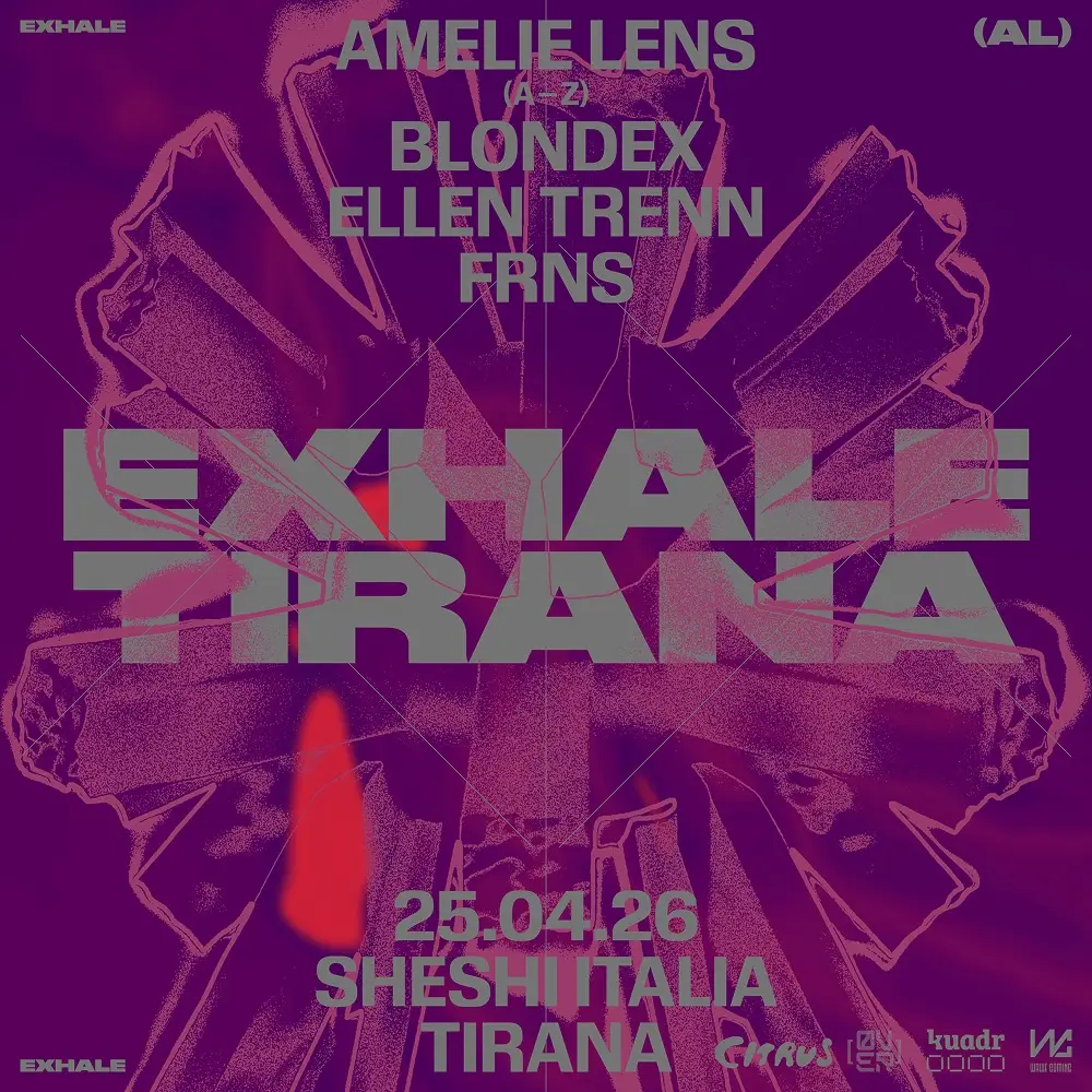 Exhale Tirana 2026 – Amelie Lens in Albania